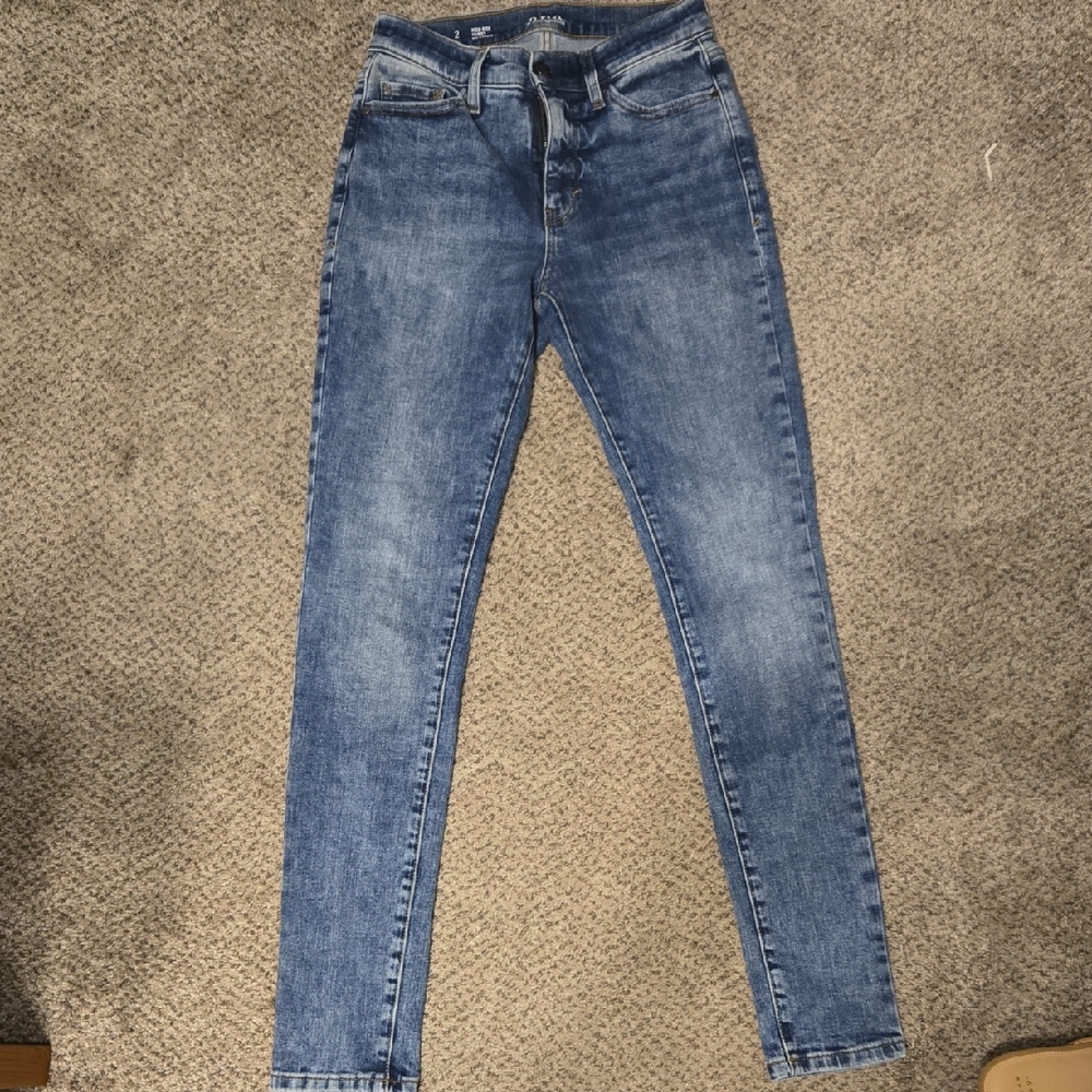 a.n.a Women's Light Blue Skinny Jeans